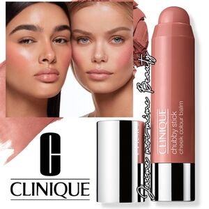 Clinique Chubby Stick Cheek Colour Balm - AMP'D UP APPLE - CREAM BLUSH